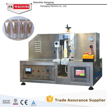 ultrasonic tube sealing machine is used for sealing plastic tube or compound tubes with printing function .